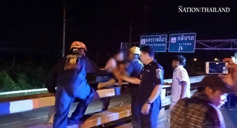 Nakhon Ratchasima woman talked out of suicide mission Nakhon Ratchasima woman talked out of suicide mission