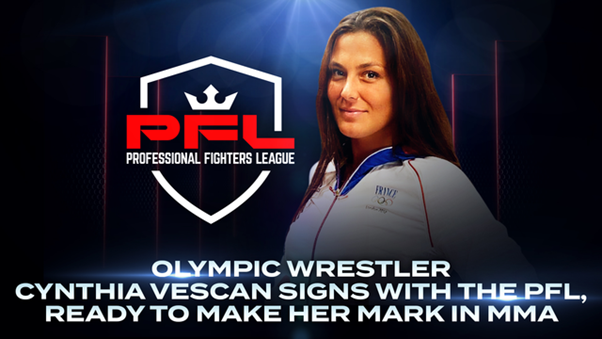 Two-time Olympic star Vescan sighs with PFL Two-time Olympic star Vescan sighs with PFL