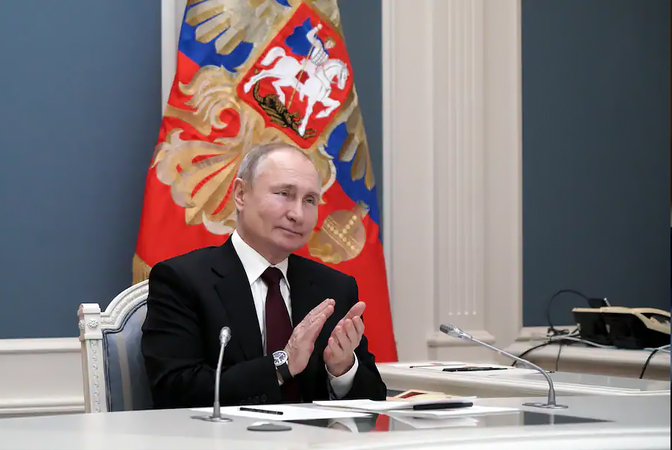 Putin responds to Biden's comments that he's a killer: 'I wish him good health' Putin responds to Biden's comments that he's a killer: 'I wish him good health'