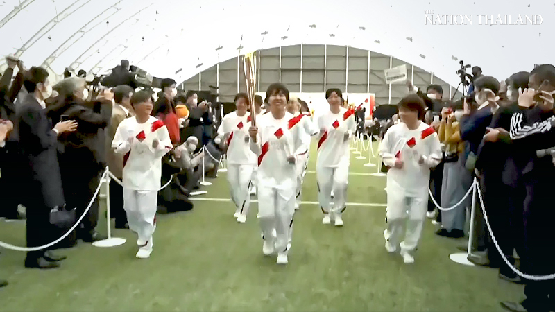 Tokyo Olympic torch relay begins; Thailand ready to raise flag Tokyo Olympic torch relay begins; Thailand ready to raise flag