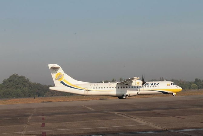 A plane from Air KBZ.