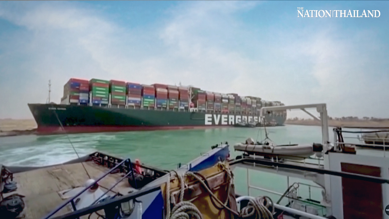 Hopes for blocked Suez Canal hinge on rising tide potentially freeing ship Hopes for blocked Suez Canal hinge on rising tide potentially freeing ship