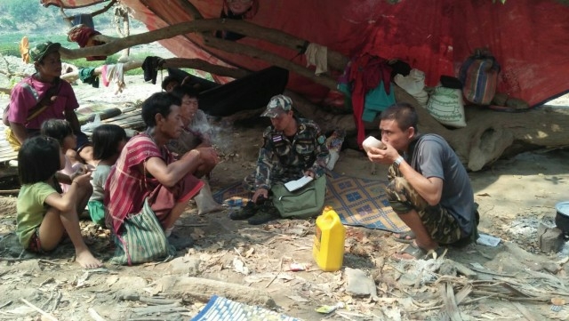 Thousands flee into Thailand as Myanmar launches airstrikes on Karen villages Thousands flee into Thailand as Myanmar launches airstrikes on Karen villages
