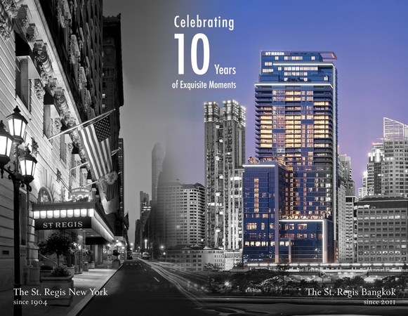 The St Regis celebrates a decade in Bangkok The St Regis celebrates a decade in Bangkok