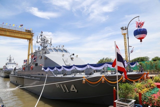 Navy takes delivery of new coastguard boats Navy takes delivery of new coastguard boats