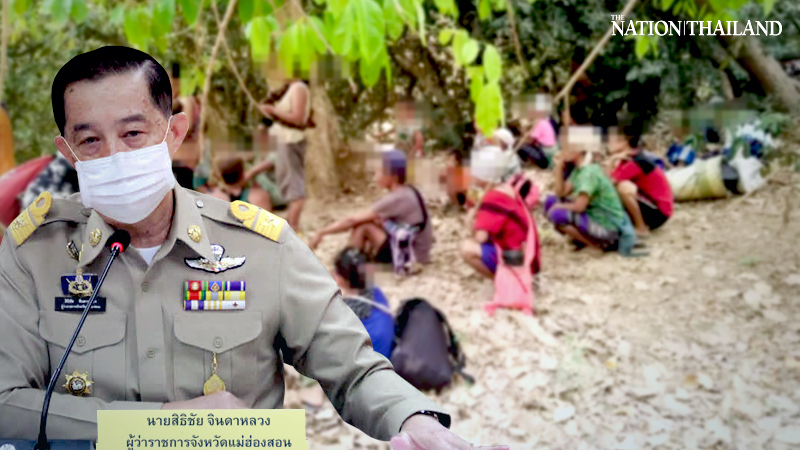 Mae Hong Son governor clarifies on Myanmar refugees Mae Hong Son governor clarifies on Myanmar refugees