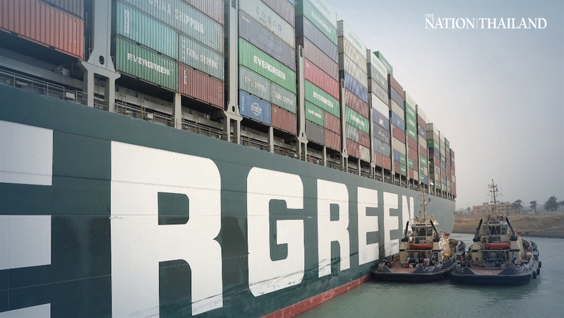 Ever Given afloat, but Thai business could find itself in rough waters: private sector Ever Given afloat, but Thai business could find itself in rough waters: private sector