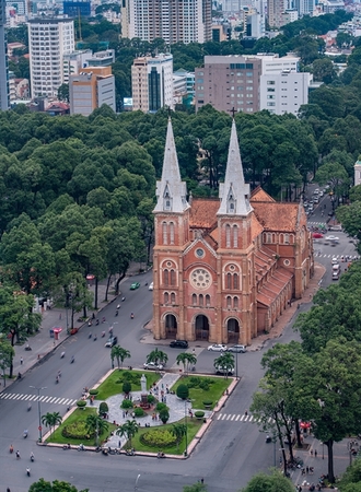VR technology will be used to show visitors the
Notre-Dame Cathedral Basilica of Saigon along with 100 other tourist attractions. – VNA/VNS Photo Trang DuongPhoto huongdanviendulich.org