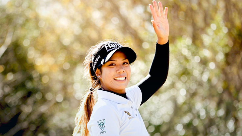 Rookie Paphangkorn leads a stroke at ANA inspiration Rookie Paphangkorn leads a stroke at ANA inspiration