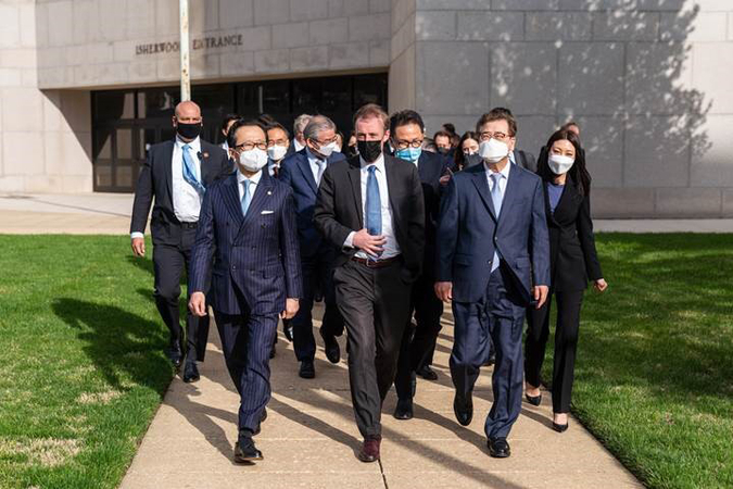 S. Korea, Japan, US agree on need to quickly resume dialogue with N. Korea S. Korea, Japan, US agree on need to quickly resume dialogue with N. Korea