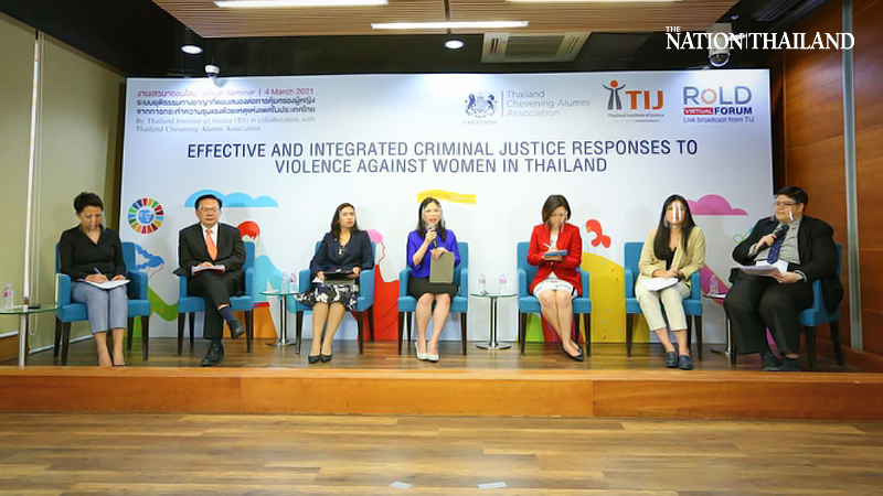 Experts recommend approaches in adjusting the criminal justice system to protect women from gender-based violence in Thailand Experts recommend approaches in adjusting the criminal justice system to protect women from gender-based violence in Thailand