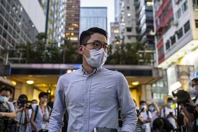 Hong Kong democracy activist Nathan Law given asylum in U.K. Hong Kong democracy activist Nathan Law given asylum in U.K.