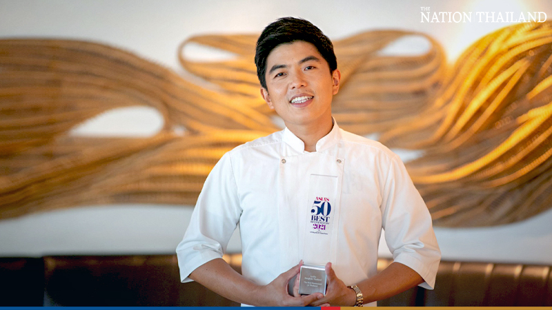 ‘Chef Ton Thitid Tassanakajohn’ of LeDu restaurant, the first Thai chef who won 4th place award from Asia's 50 Best Restaurants 2021. ‘Chef Ton Thitid Tassanakajohn’ of LeDu restaurant, the first Thai chef who won 4th place award from Asia's 50 Best Restaurants 2021.
