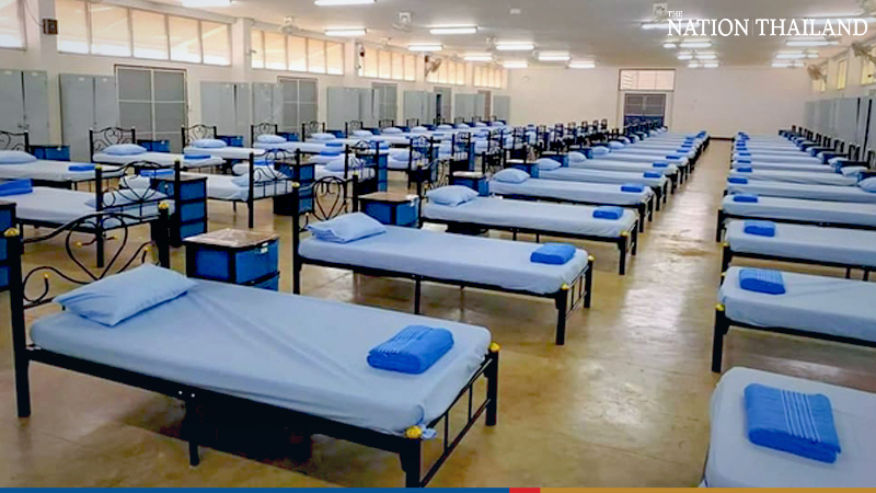 Navy sets up 320-bed field hospital in Chonburi as Covid-19 cases surge Navy sets up 320-bed field hospital in Chonburi as Covid-19 cases surge