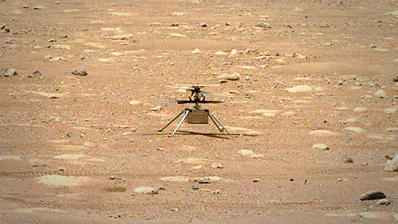 NASA is preparing to fly the Ingenuity helicopter on Mars, in an otherworldly Wright brothers moment NASA is preparing to fly the Ingenuity helicopter on Mars, in an otherworldly Wright brothers moment