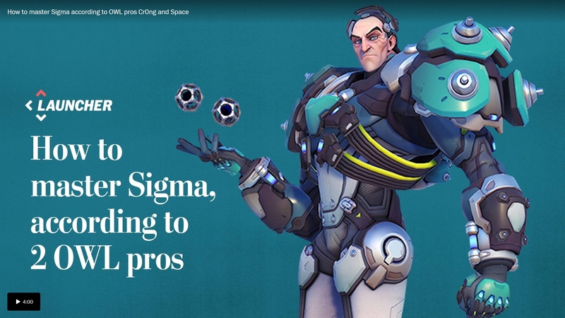 Mastering Sigma, the maestro of 'Overwatch,' according to two pros Mastering Sigma, the maestro of 'Overwatch,' according to two pros