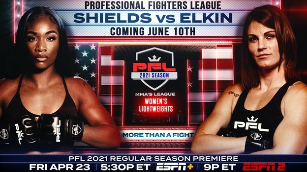 World’s Greatest Women’s Boxer Claressa Shields Set to Fight Brittney Elkin in Highly Anticipated Professional Fighters League MMA Debut June 10 World’s Greatest Women’s Boxer Claressa Shields Set to Fight Brittney Elkin in Highly Anticipated Professional Fighters League MMA Debut June 10