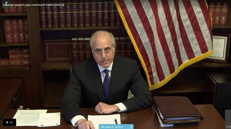 Police order to hold back riot-control weapons compromised Capitol, inspector general tells House panel Police order to hold back riot-control weapons compromised Capitol, inspector general tells House panel