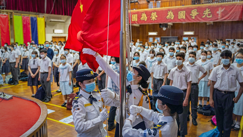 Hong Kong schools devote a day to China's national security Hong Kong schools devote a day to China's national security