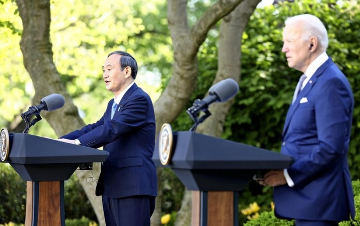 Suga-Biden statement refers to ‘peace, stability’ across Taiwan Strait Suga-Biden statement refers to ‘peace, stability’ across Taiwan Strait