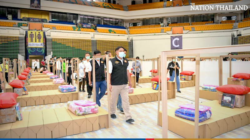 Bangkok gets fourth field hospital today with 400 beds Bangkok gets fourth field hospital today with 400 beds