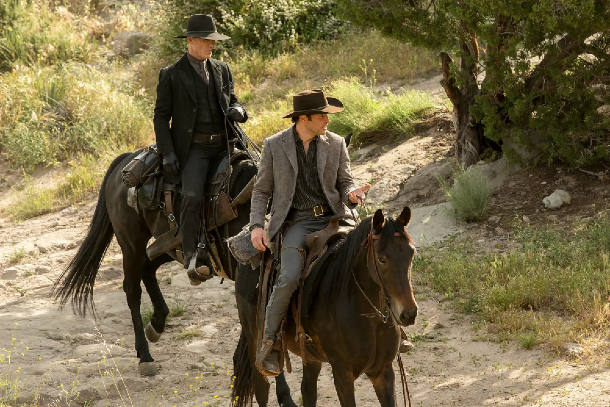 The gunslinger talks