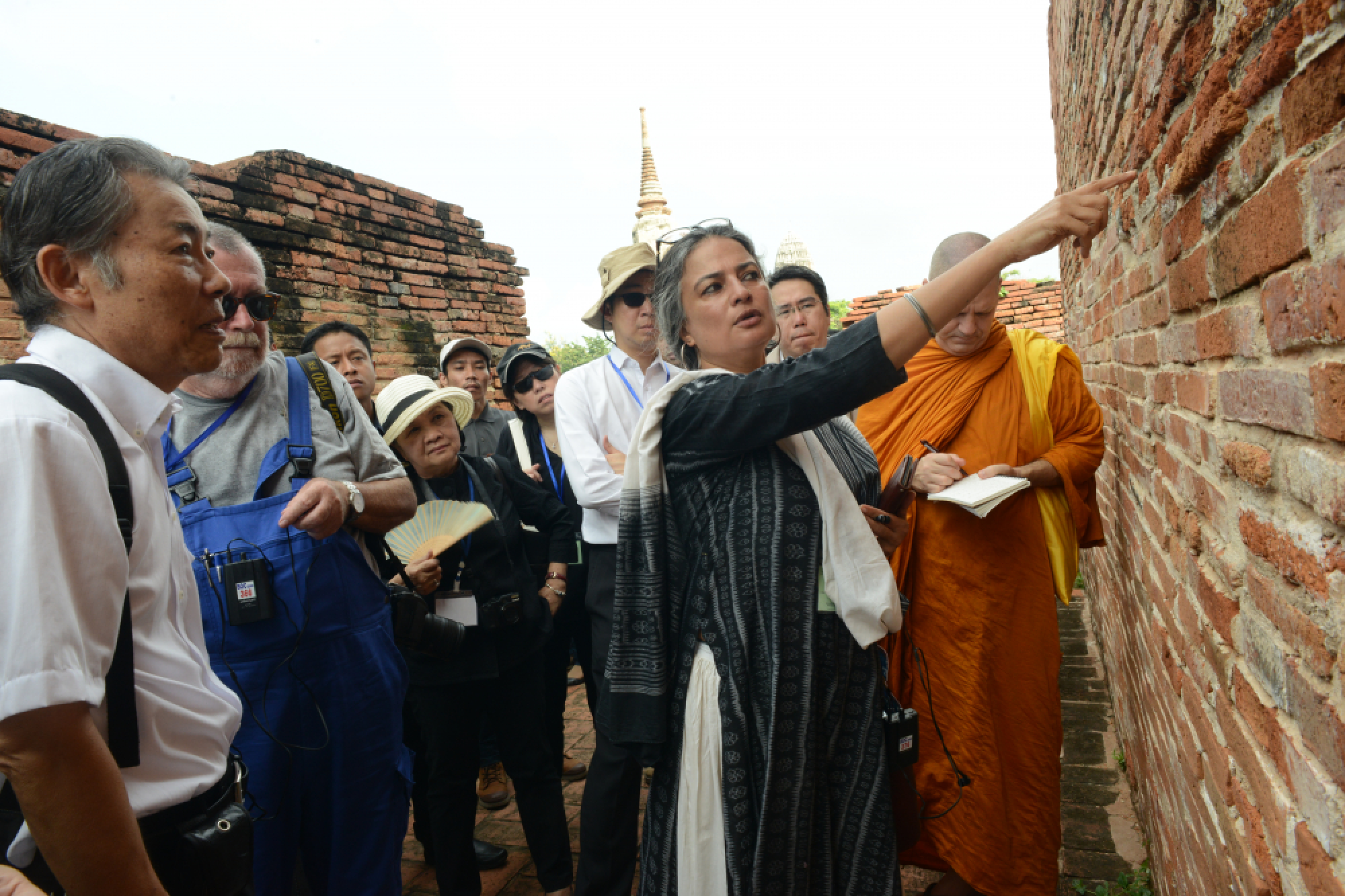Saving Ayutthaya, brick by brick
