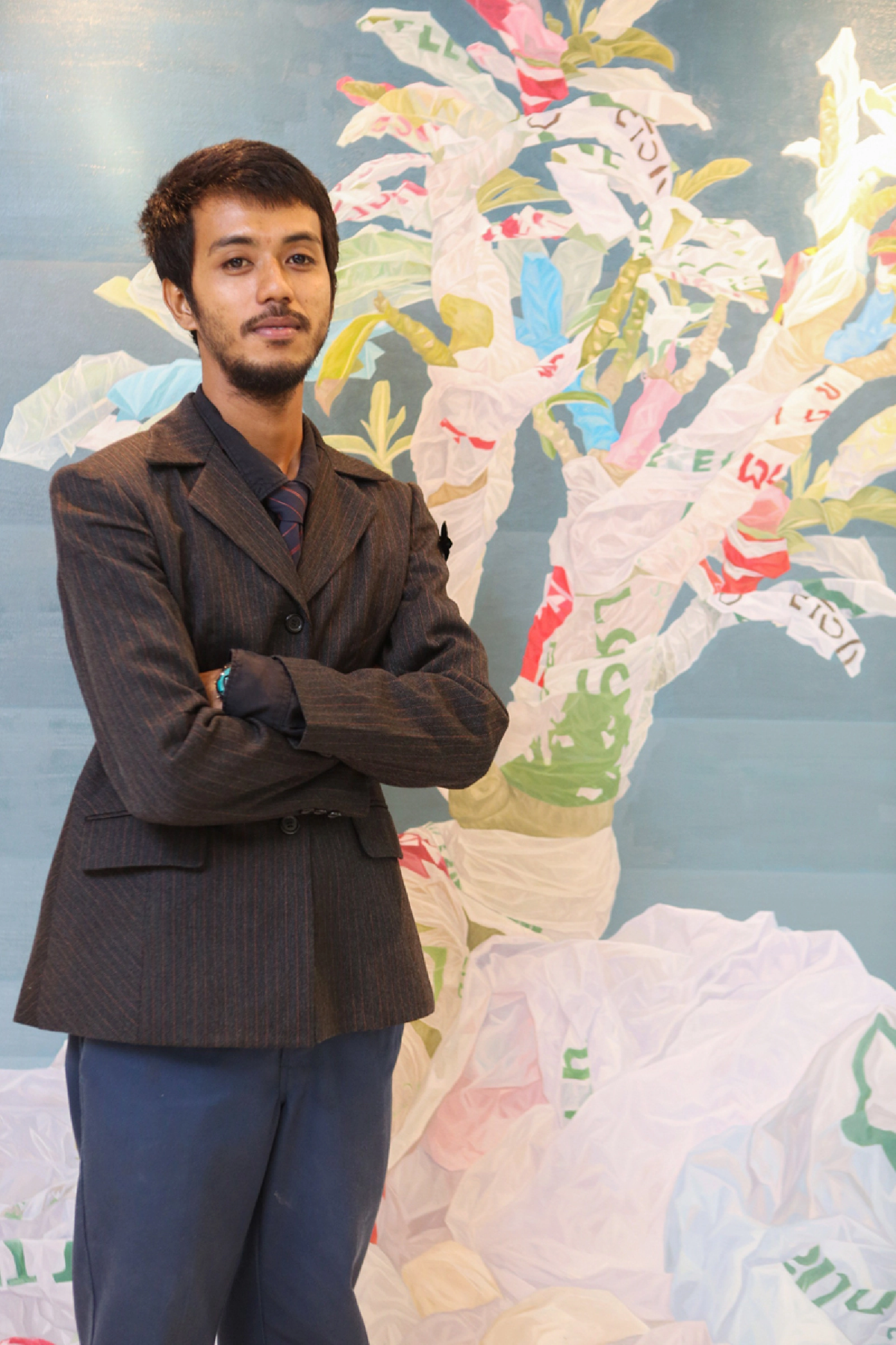 Patriotic art wins UOB prize