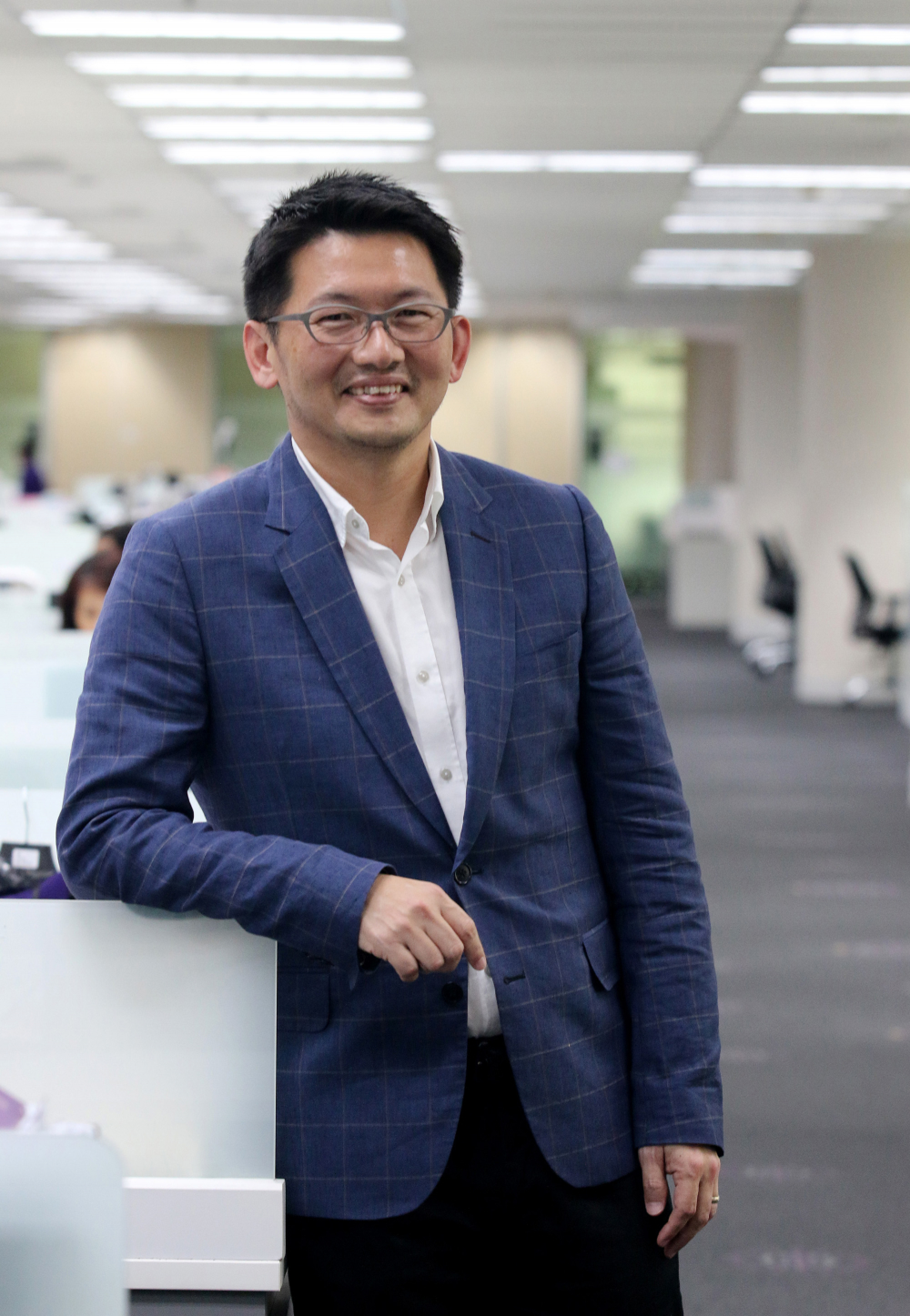 The man in the middle