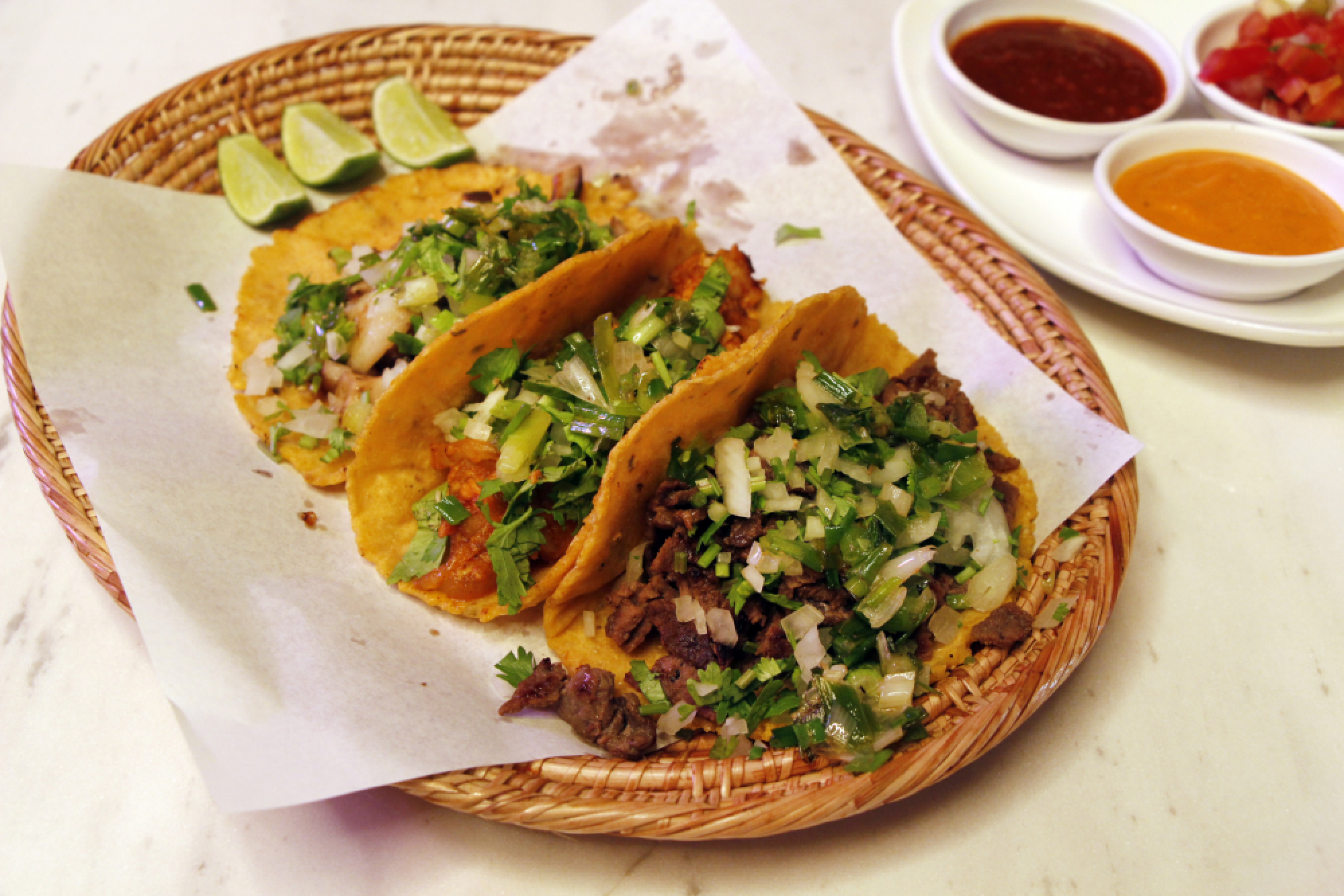 Tacos are supposed to be slanted