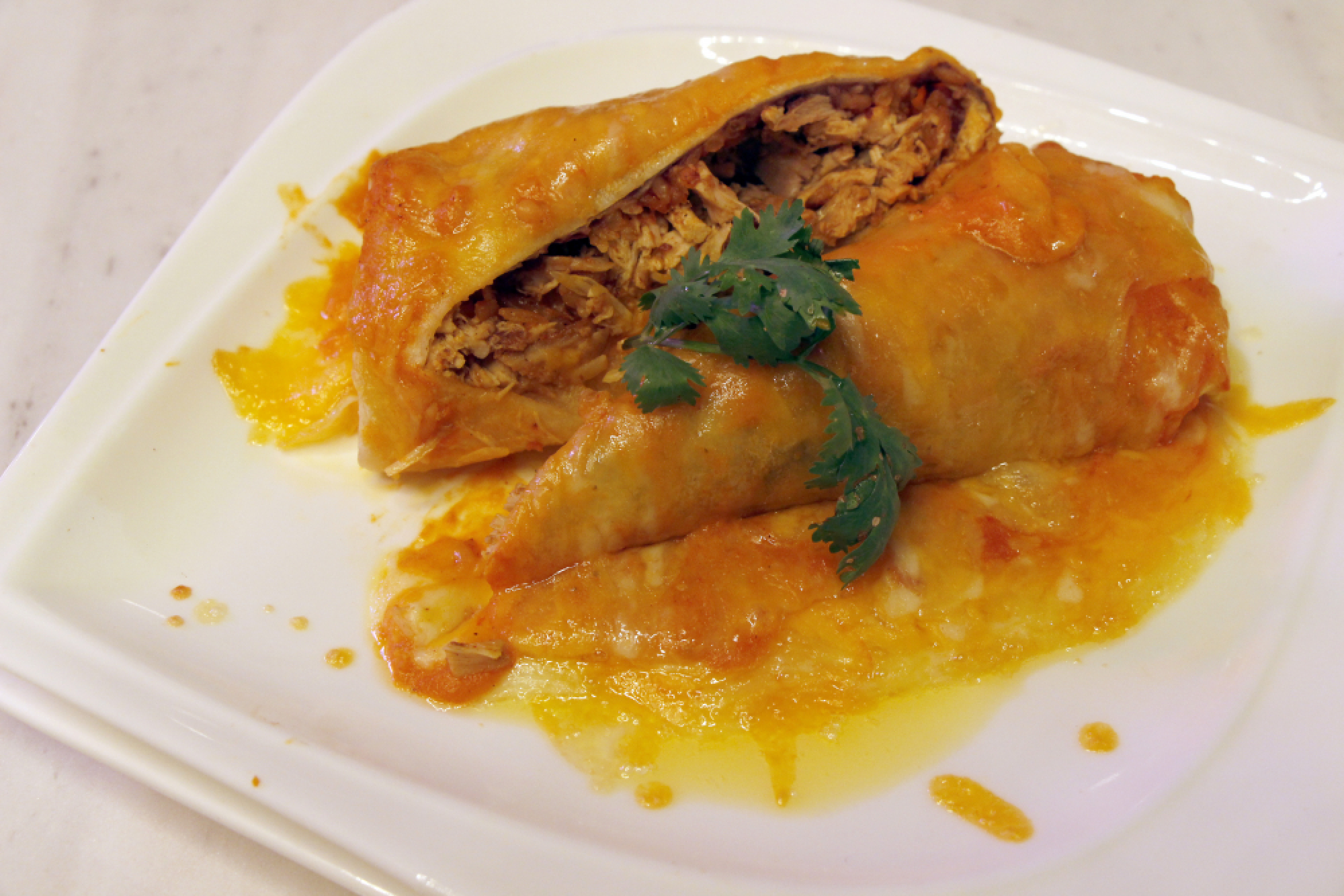 Tacos are supposed to be slanted