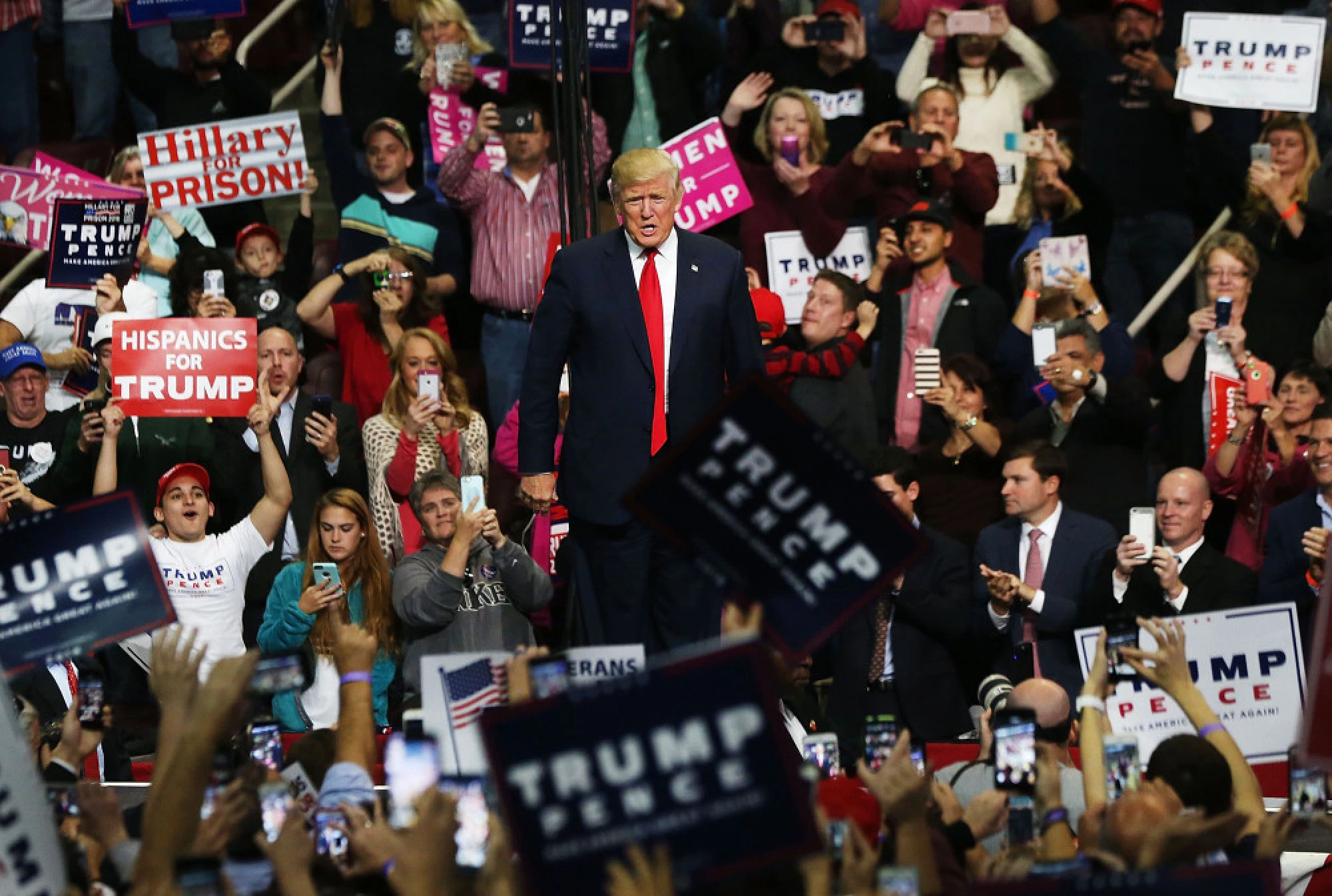 How did he – Trump – get there?
