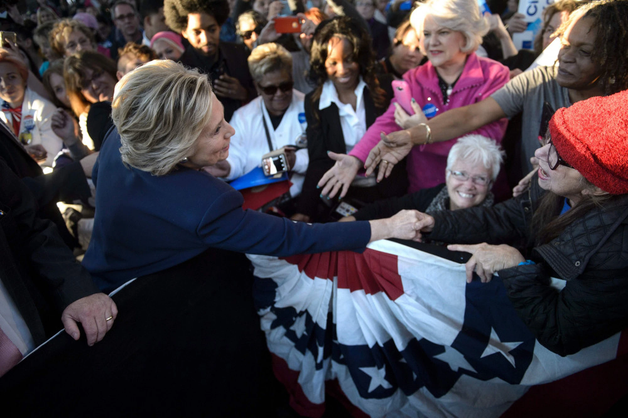 Clinton has the edge following a toxic campaign