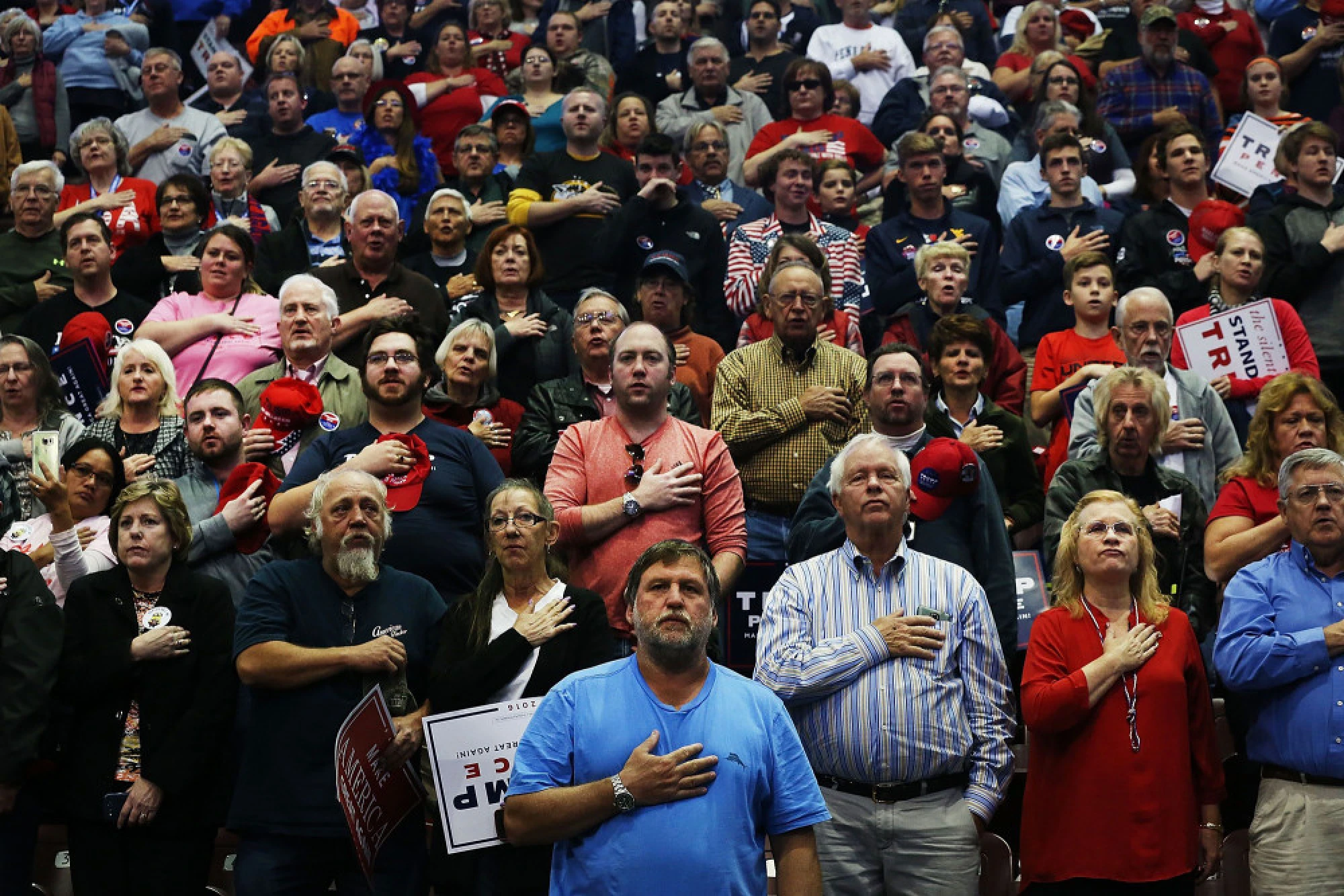 How did he – Trump – get there?