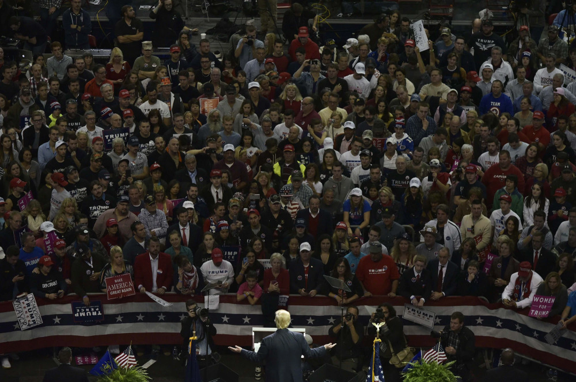 How did he – Trump – get there?