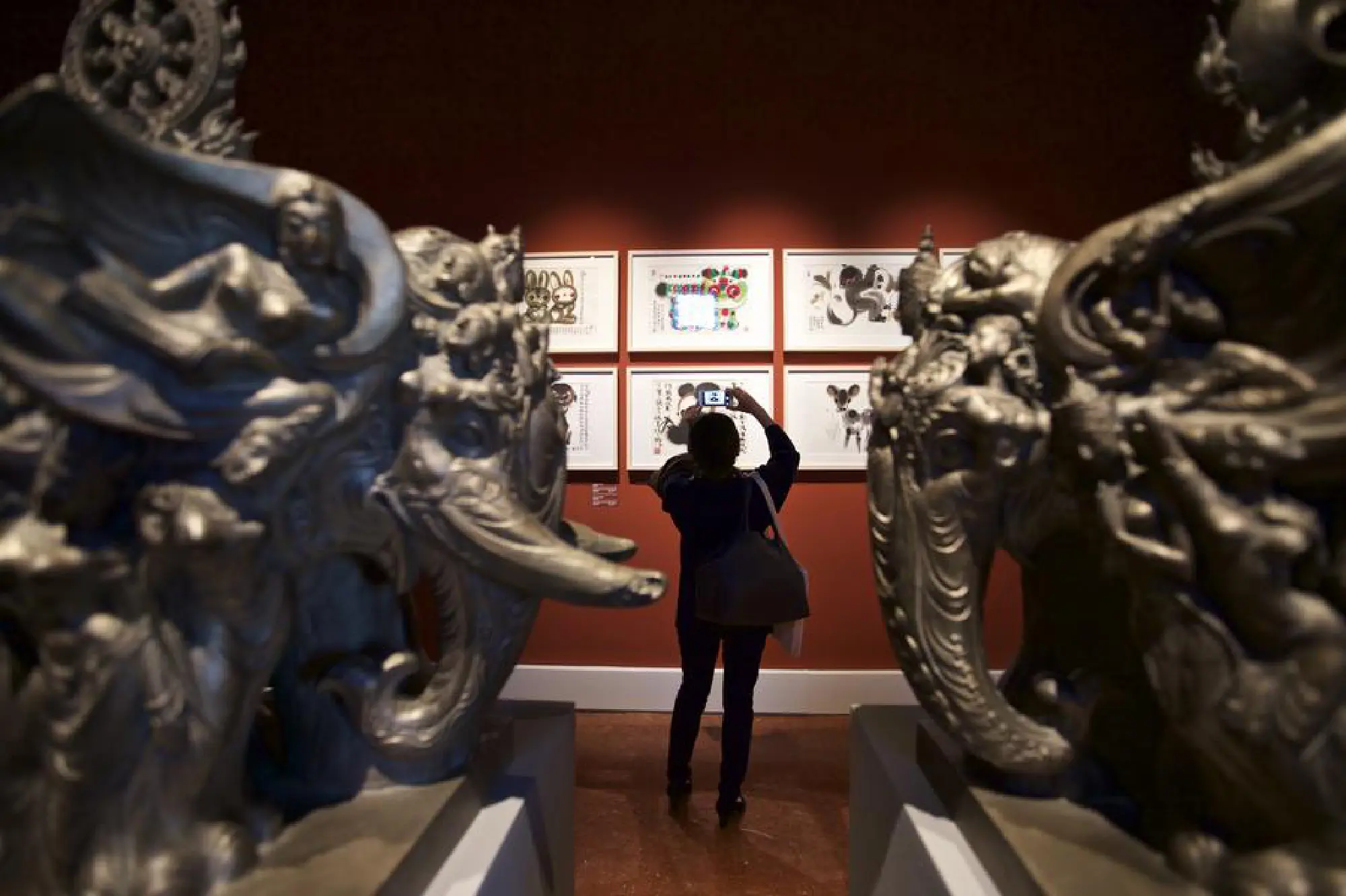 Exhibition 'The World of Han Meilin' kicks off in Venice