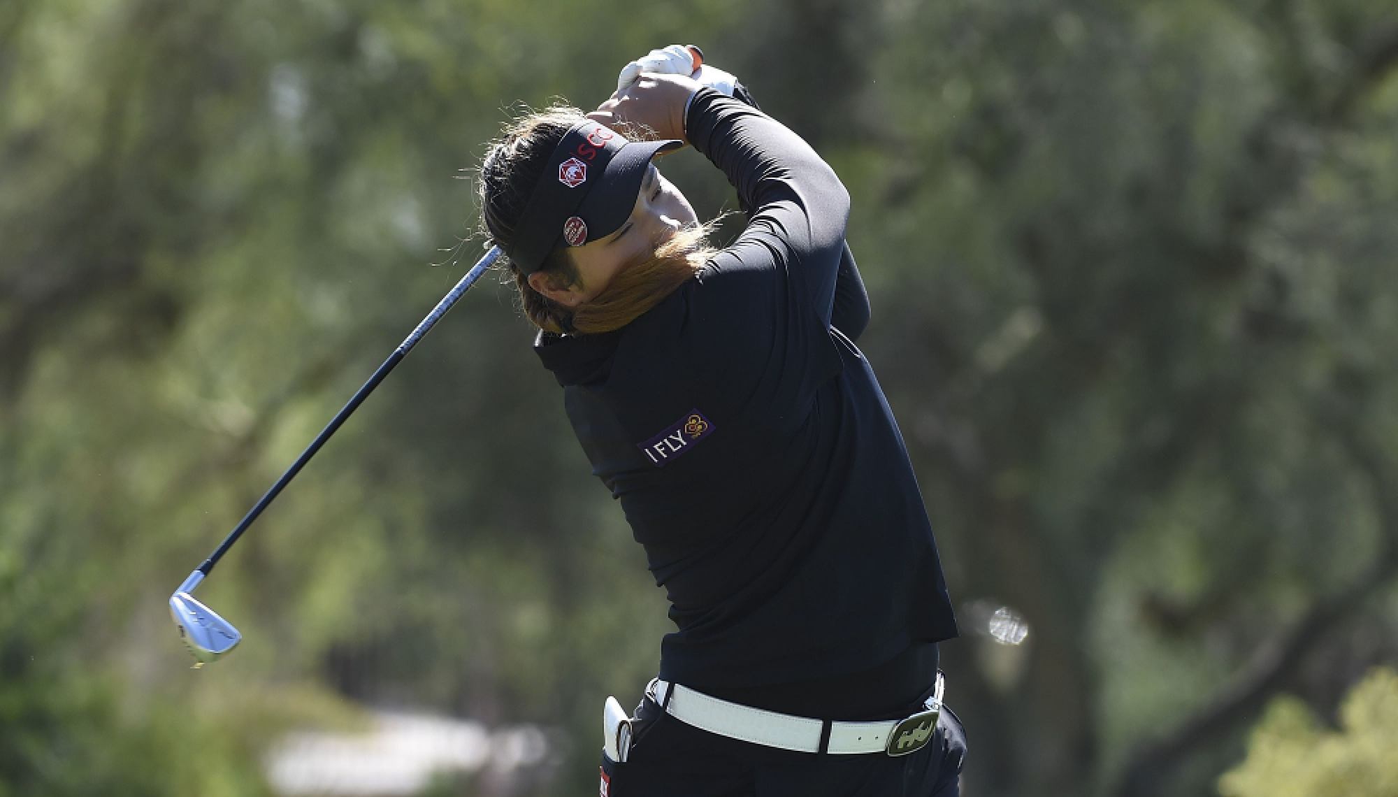 Thompson leads after marathon day at ANA Inspiration, Ariya falls five strokes
