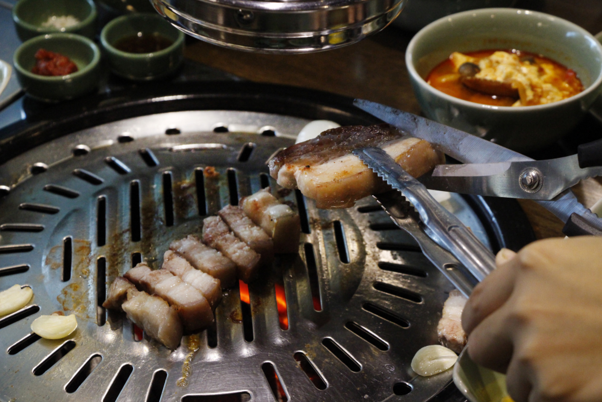 Cooking up a Korean storm