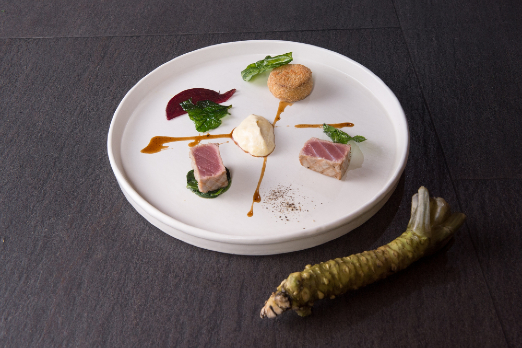 Tuna with a fatty texture