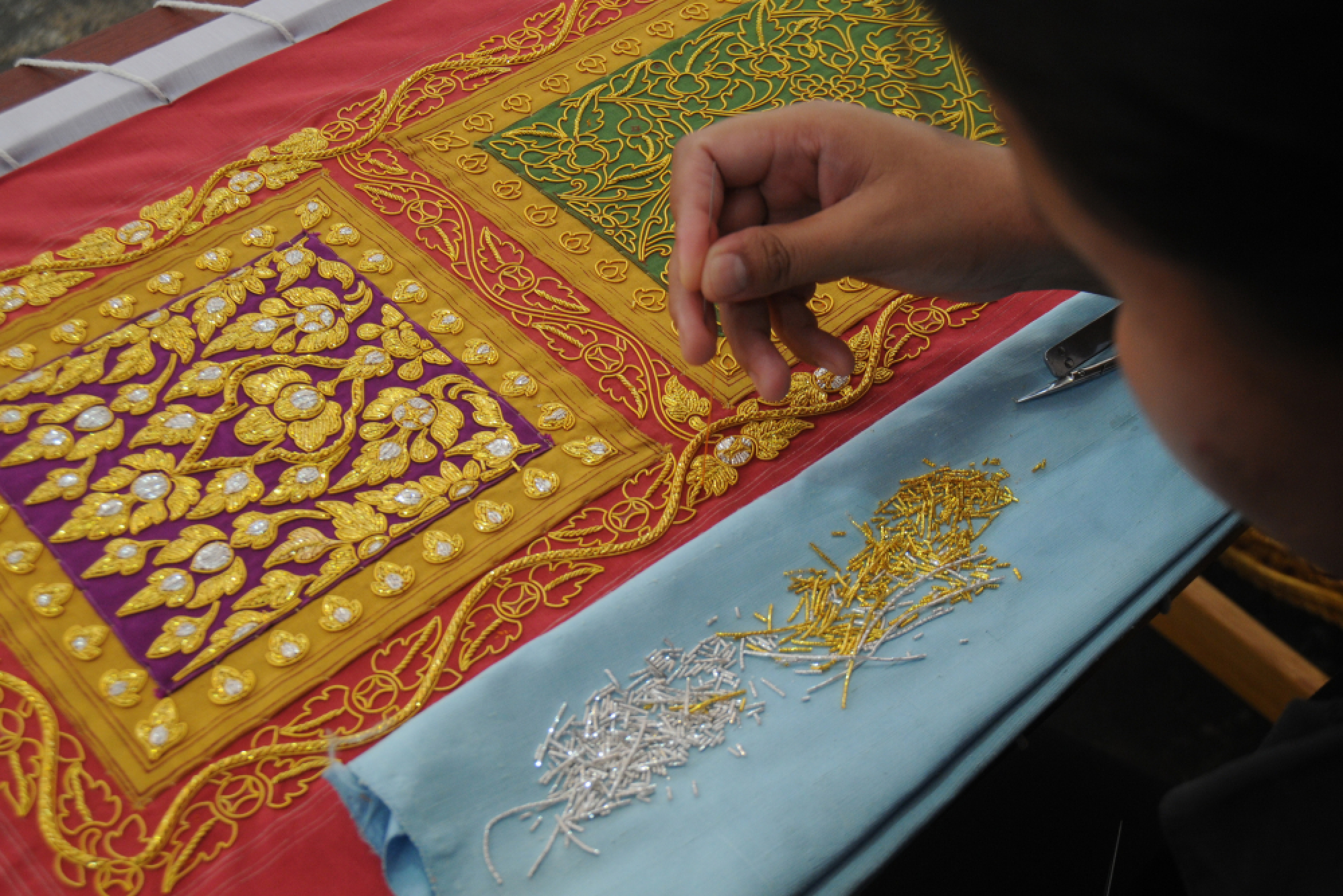 On stage with the gods