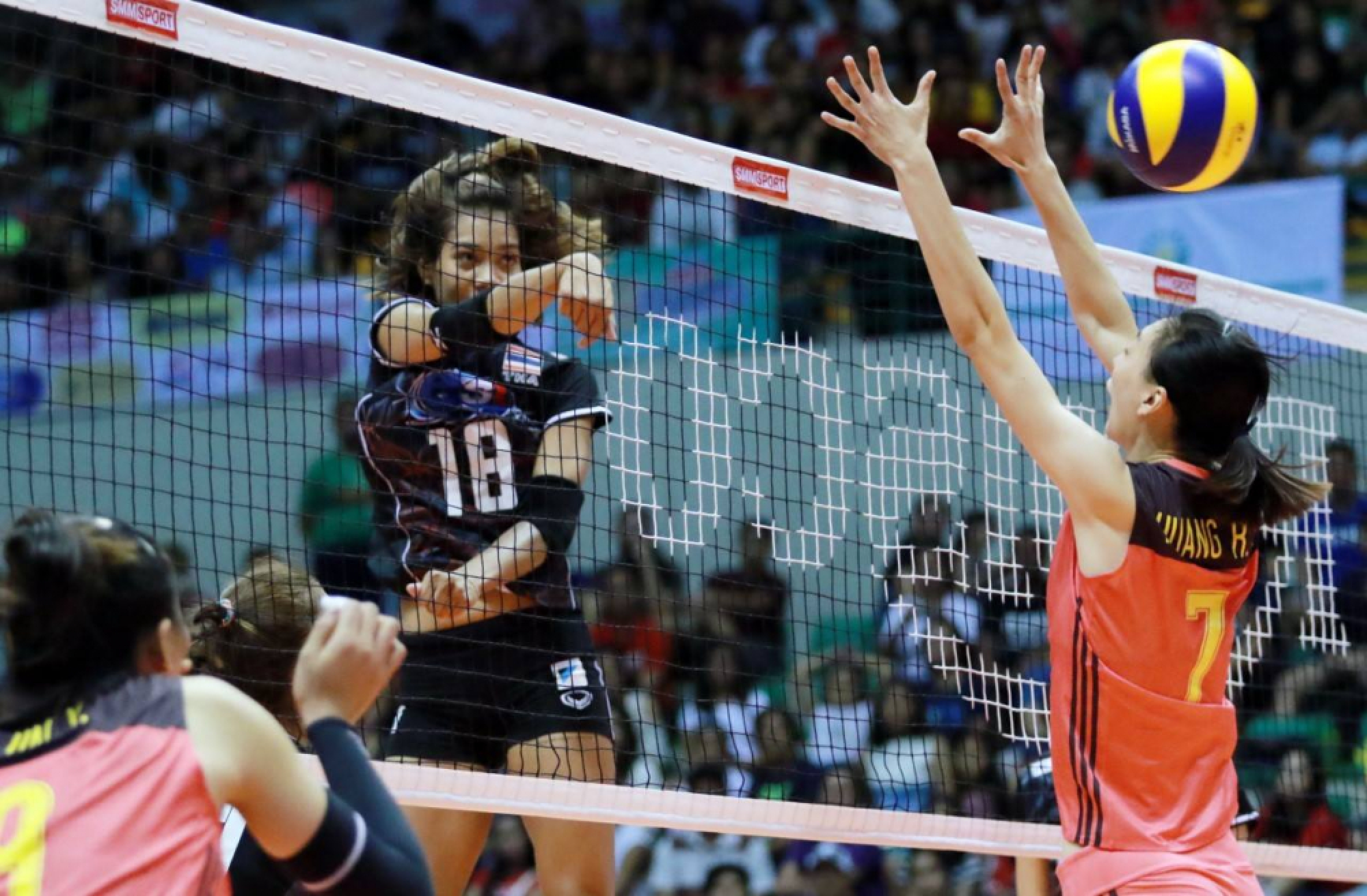 Thai spikers survive Chinese scare to remain unbeaten at Asian Sr Women’s Championship