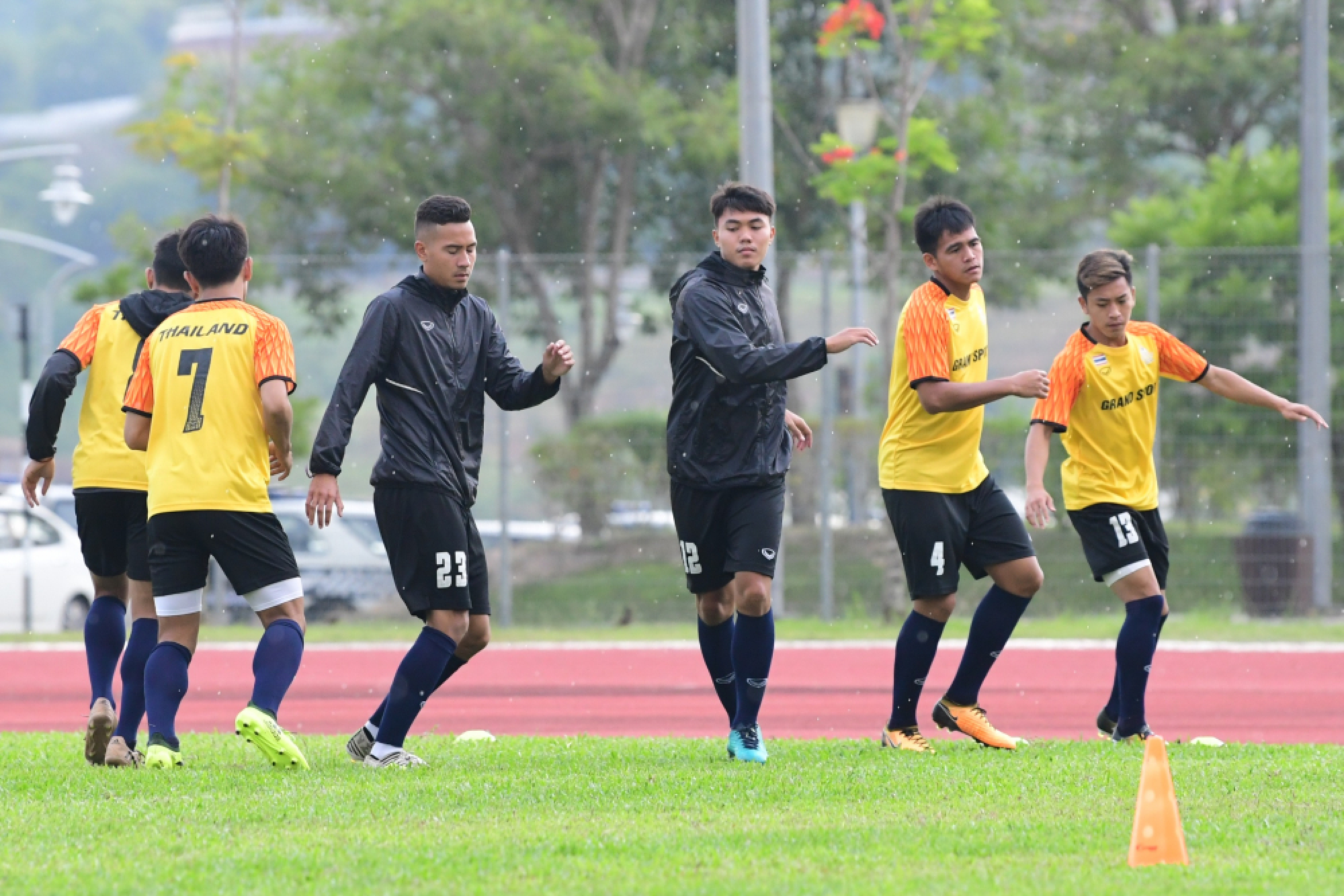 Thai football teams face tough task in rainy Malaysia