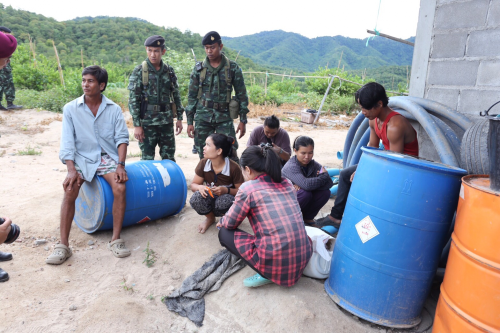 Probe launched into foreign farms on state borderland
