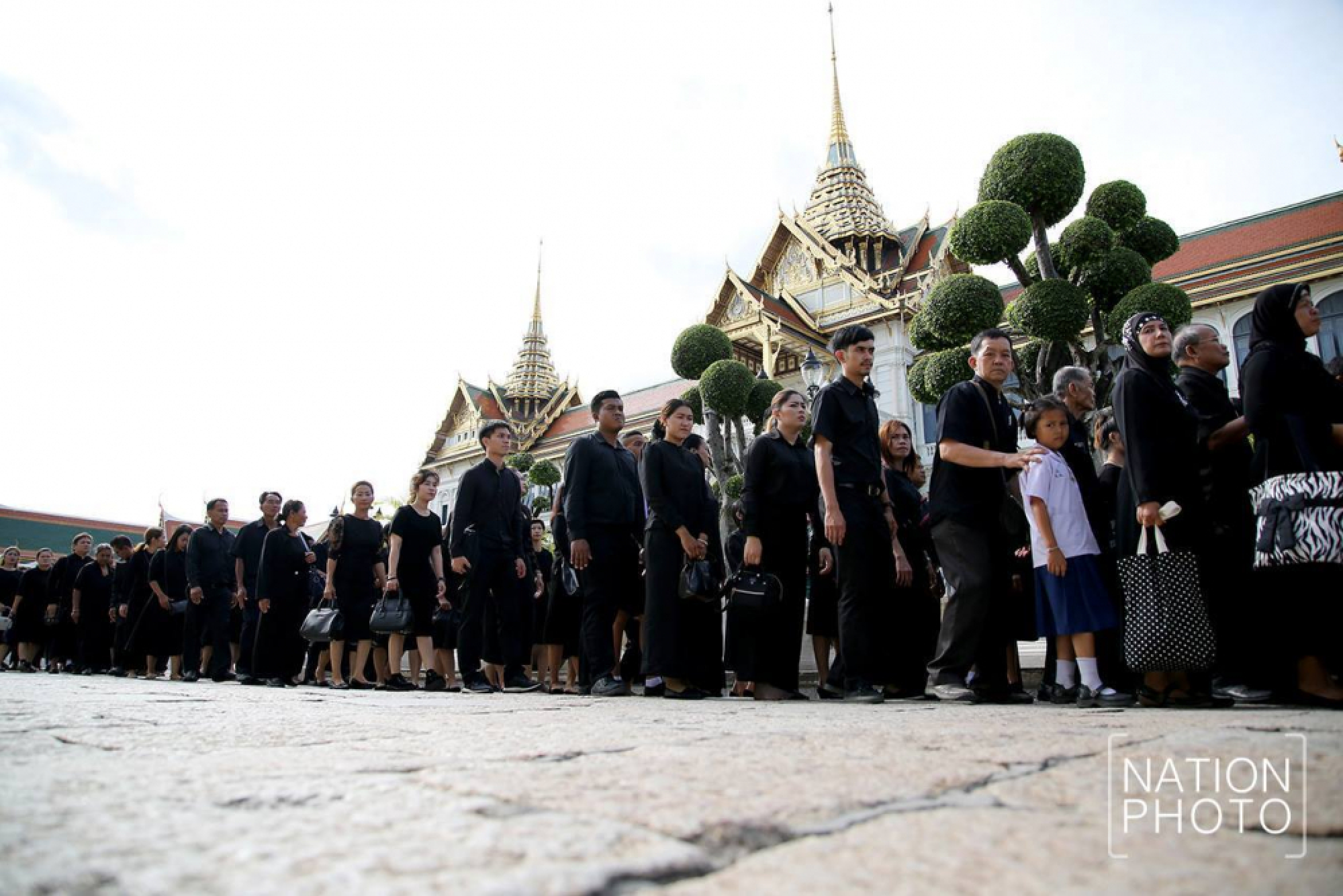 Over 9.5 million people pay respects to late King
