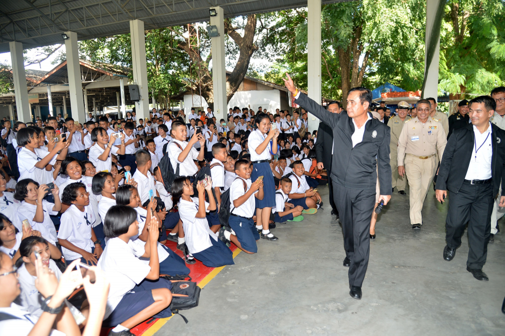 Prayut show in full flow in Nakhon Ratchasima