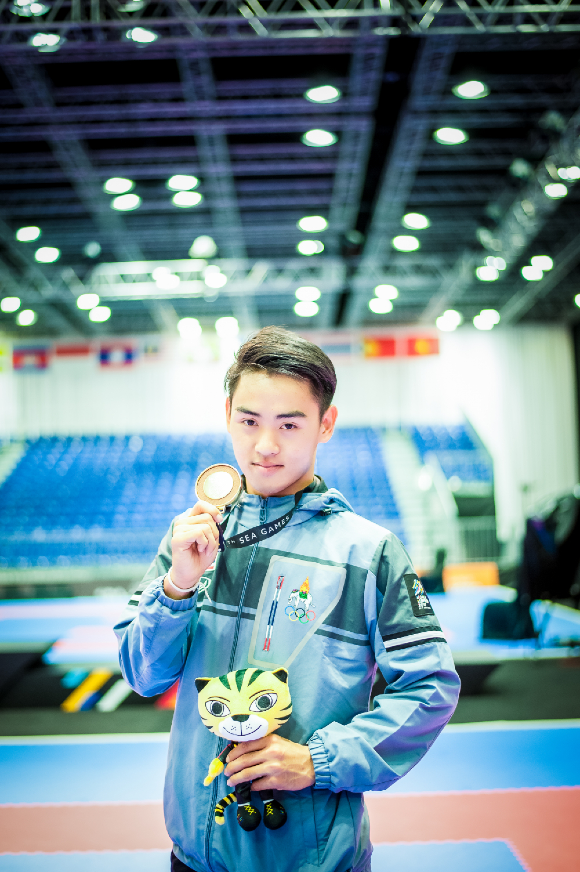 Natphanlert surprises himself with a gold medal