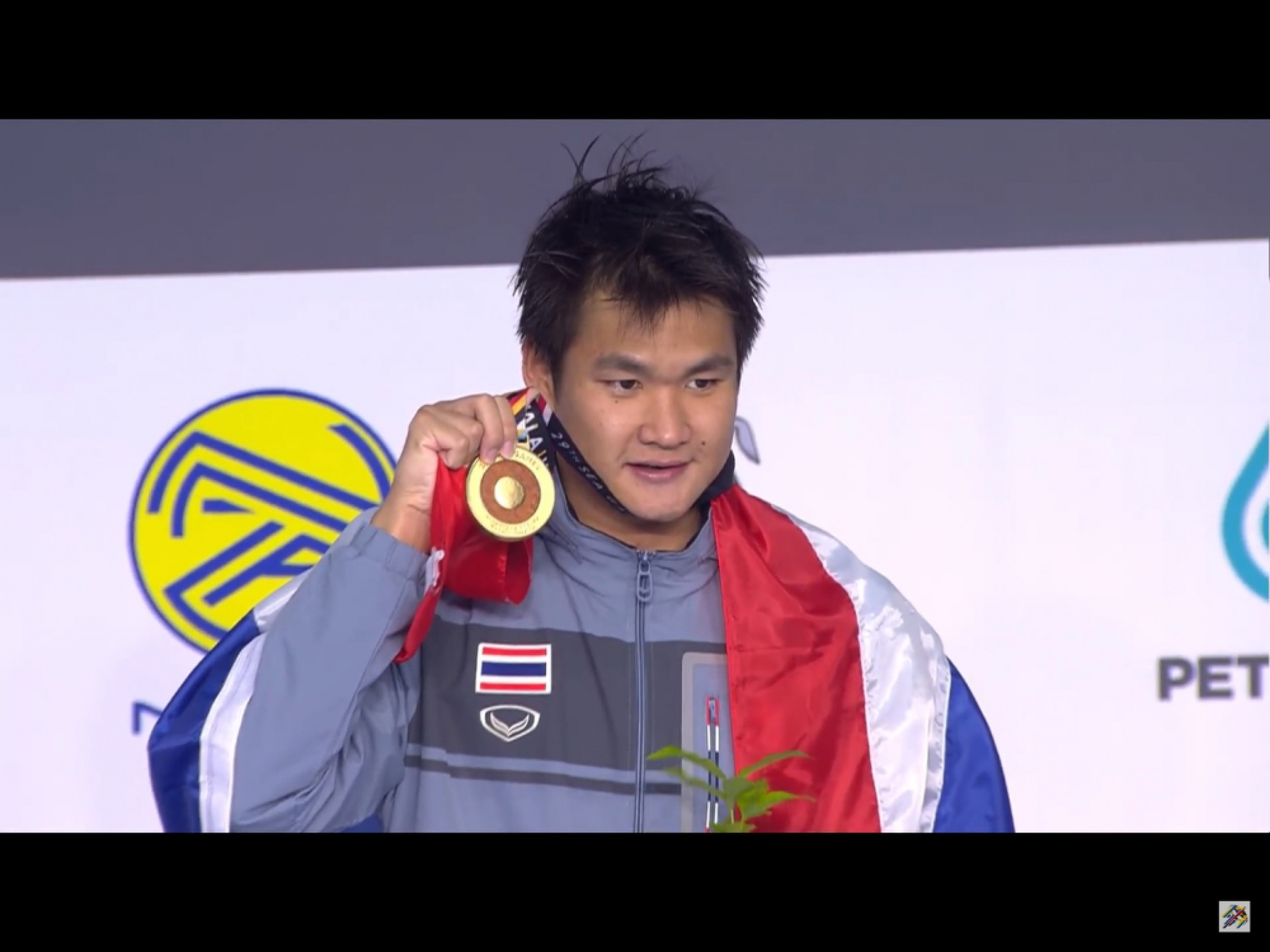 Natphanlert surprises himself with a gold medal