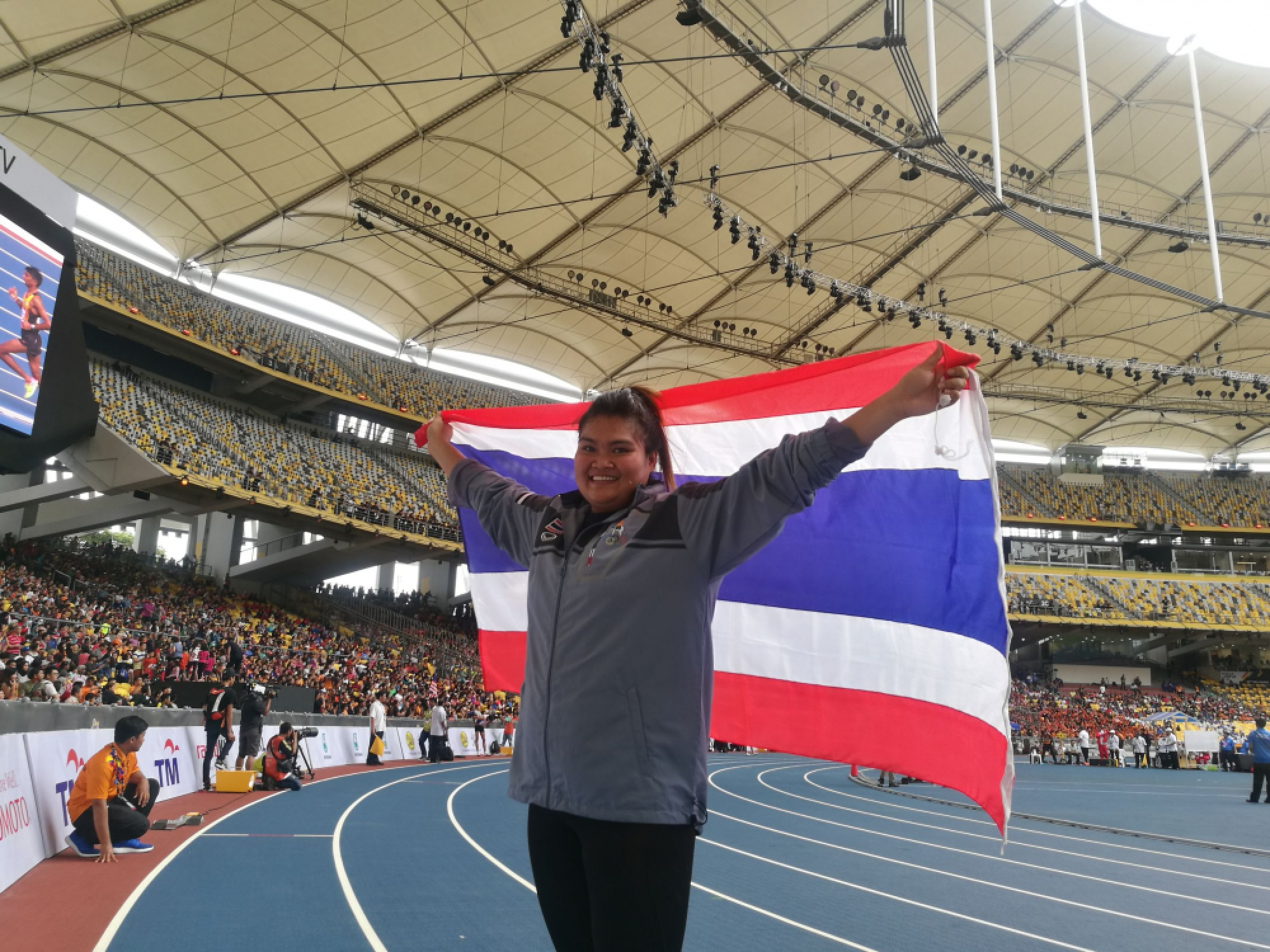 Luksika canters to second gold at Games