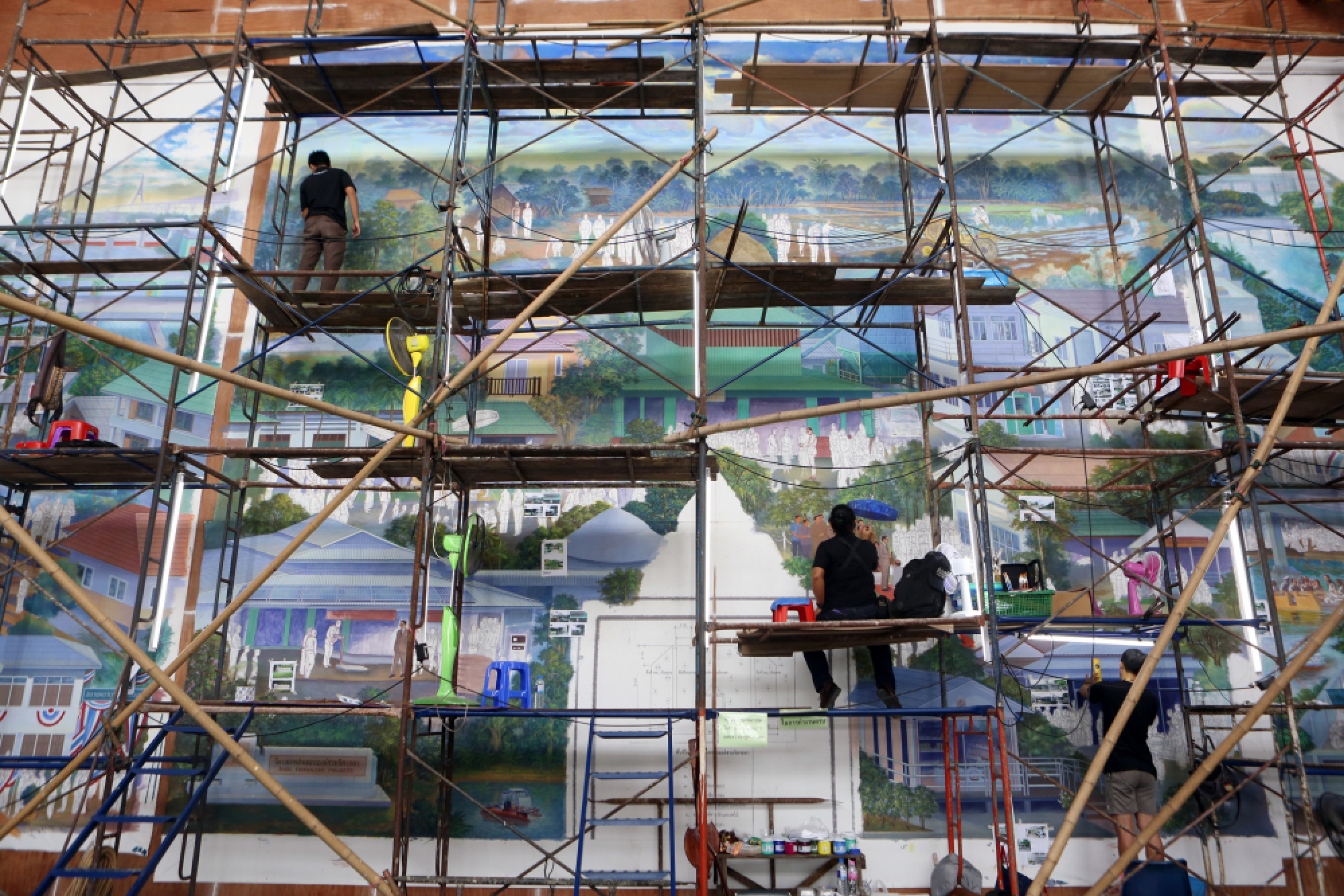 For the late King, a life recalled