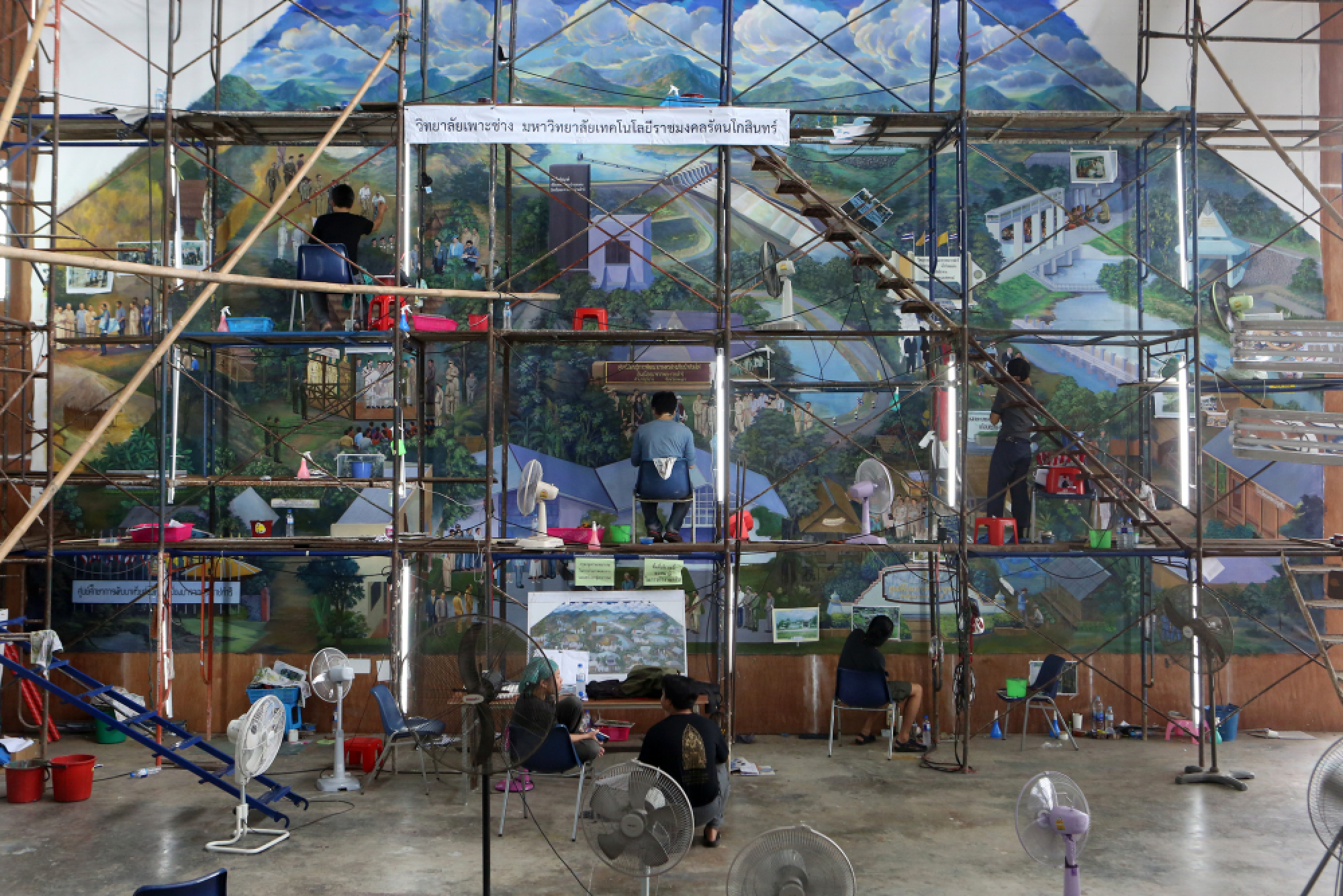 For the late King, a life recalled